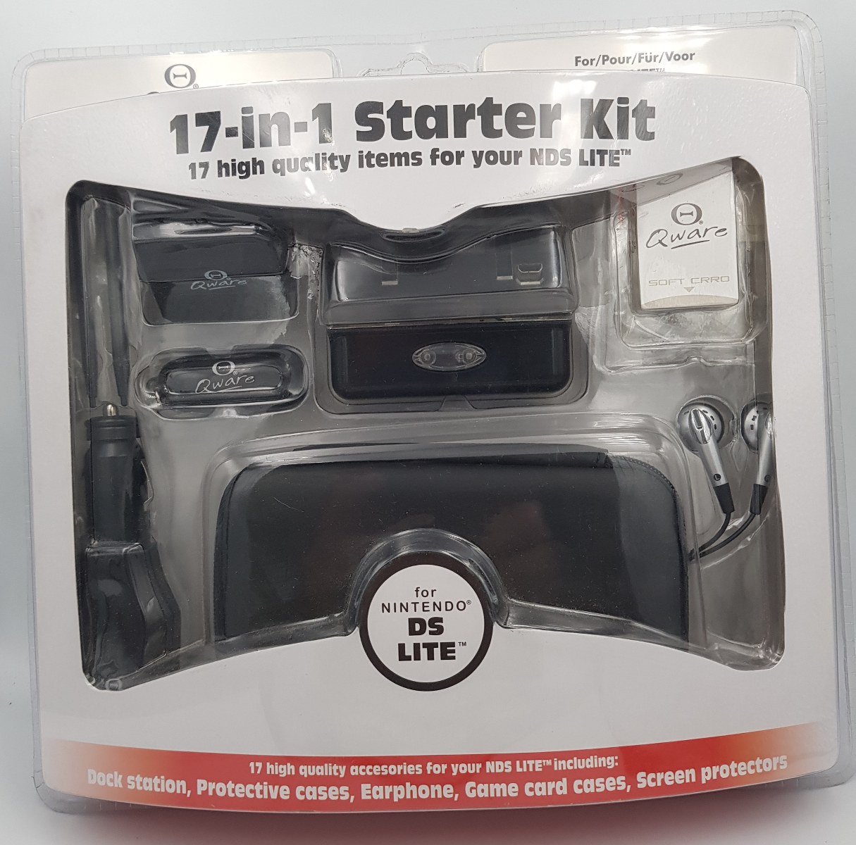 Bag/Wallet/Purse-Unb-17 in 1 Starter Kit - QW NDS300BL-New-N/A