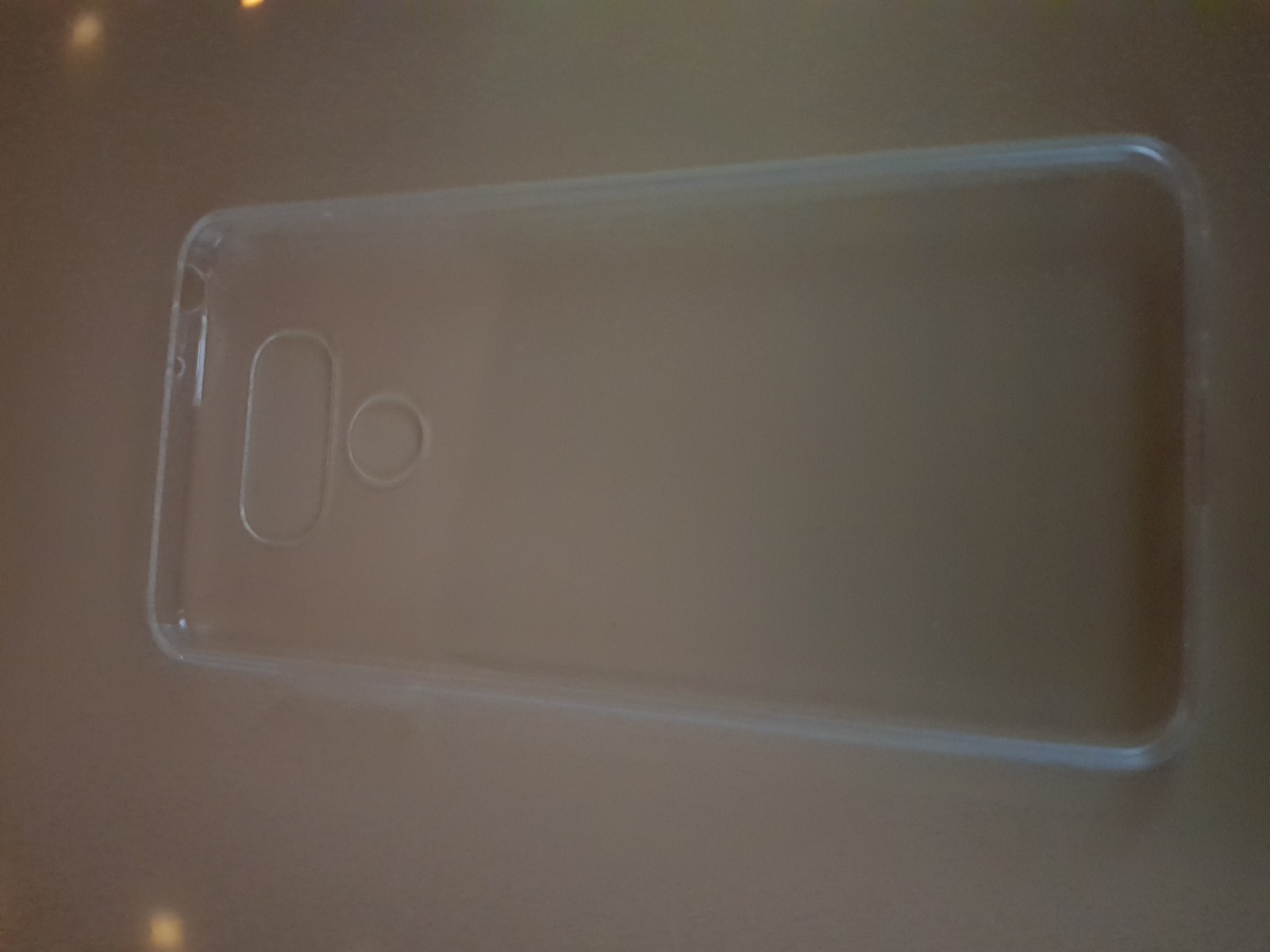 LG G6 Clear Back Cover 5.7"