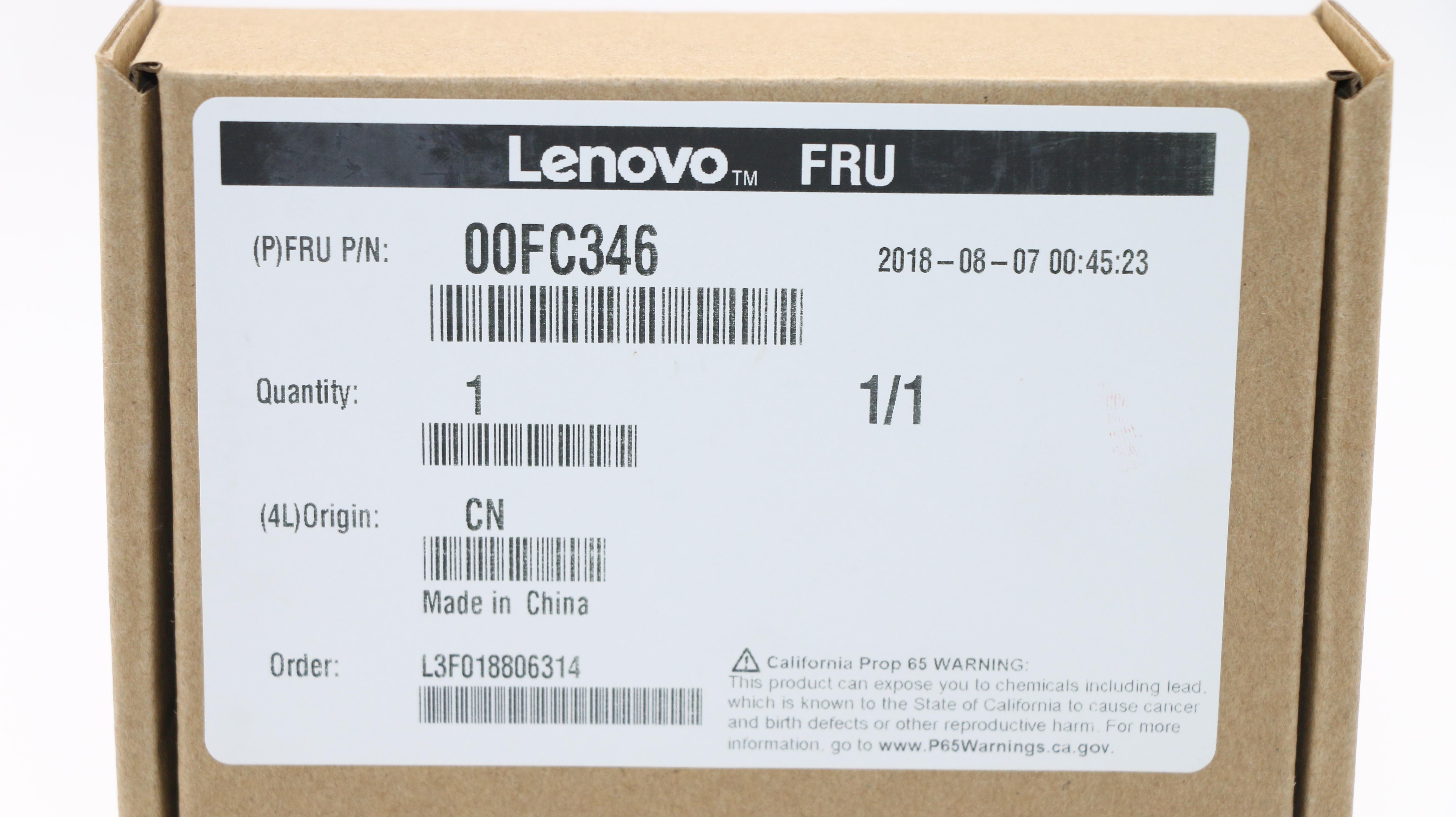 00FC346 Front Control CBL Two  New Open Box