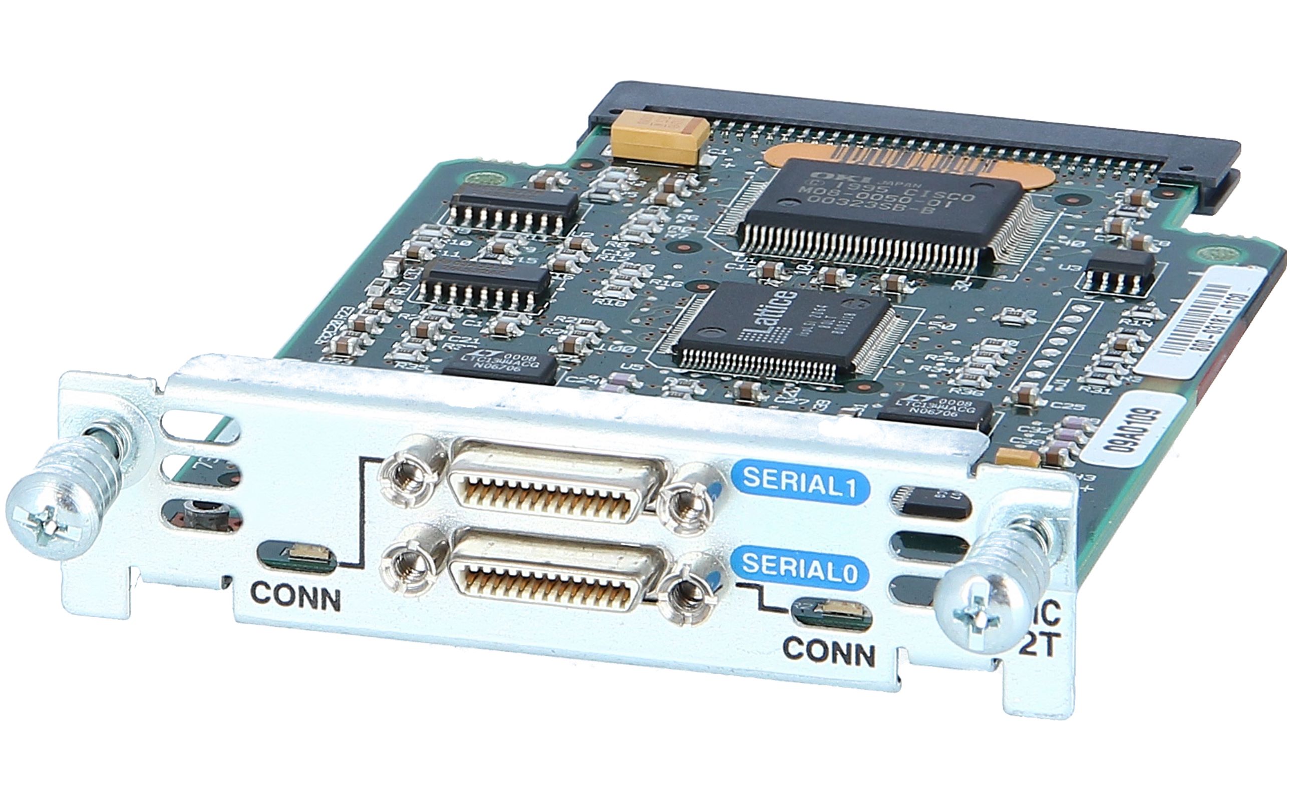 CISCO - WIC-2T - 2-Port Serial WAN Interface Card USED A