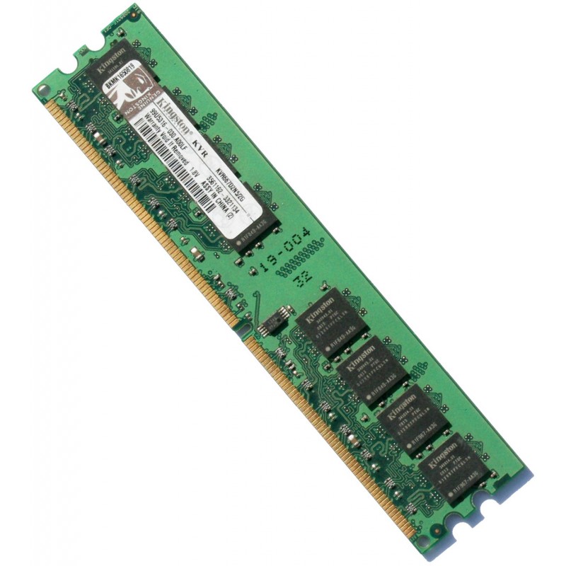 PC2-5300U (DDR2-677MHz) 2GB Desktop Memory Module Mixed Brand Used A