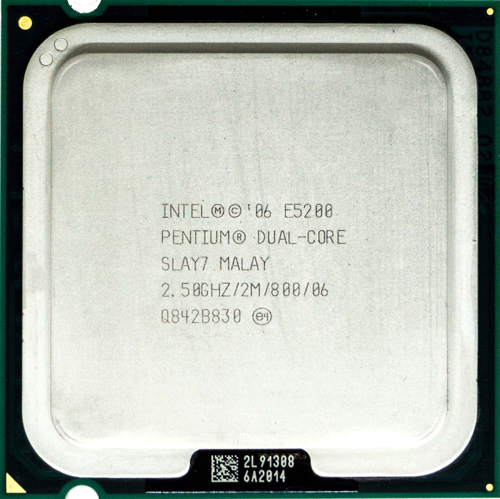 Intel E5200 2.6 Ghz CPU SLAY7 Desktop Used A