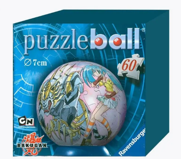 Ravensburger Puzzleball 60 Pcs. Bakugan 7CM