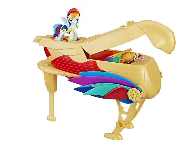 My Little Pony Guardians of Harmony Swashbuckler Pirate Air Ship Rainbow Dash