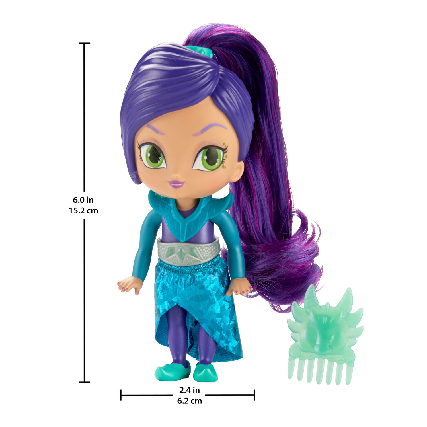 Nickelodeon FisherPrice Shimmer And Shine  Zeta Doll DLH55  DYV95