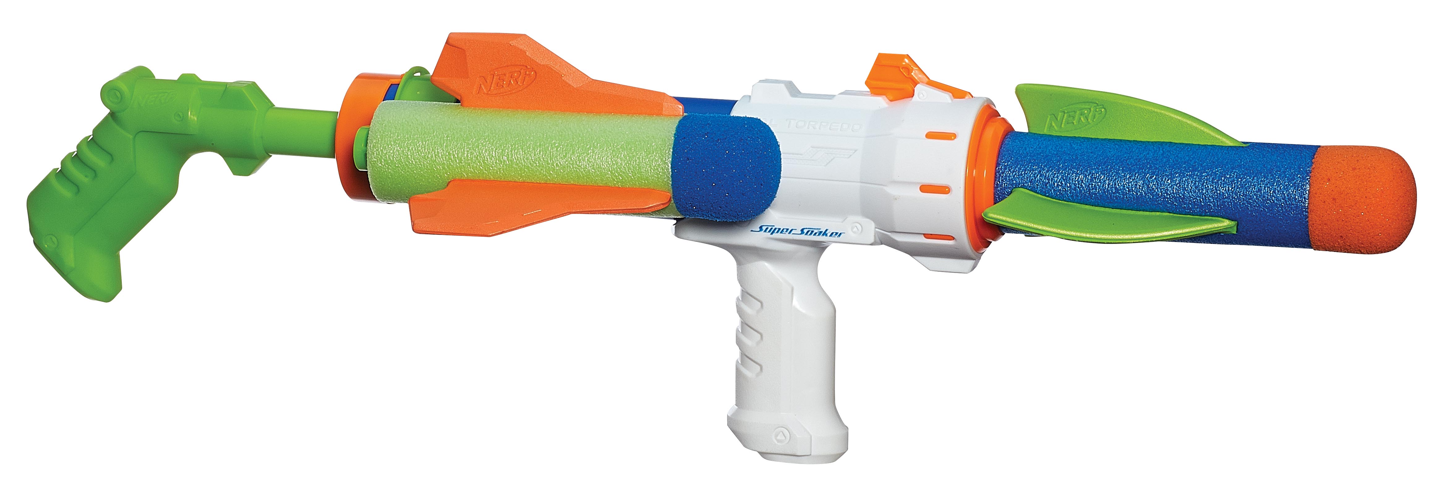 Hasbro Nerf Super Soaker Tidal Torpedo 2 In 1 Waterpistol A9460