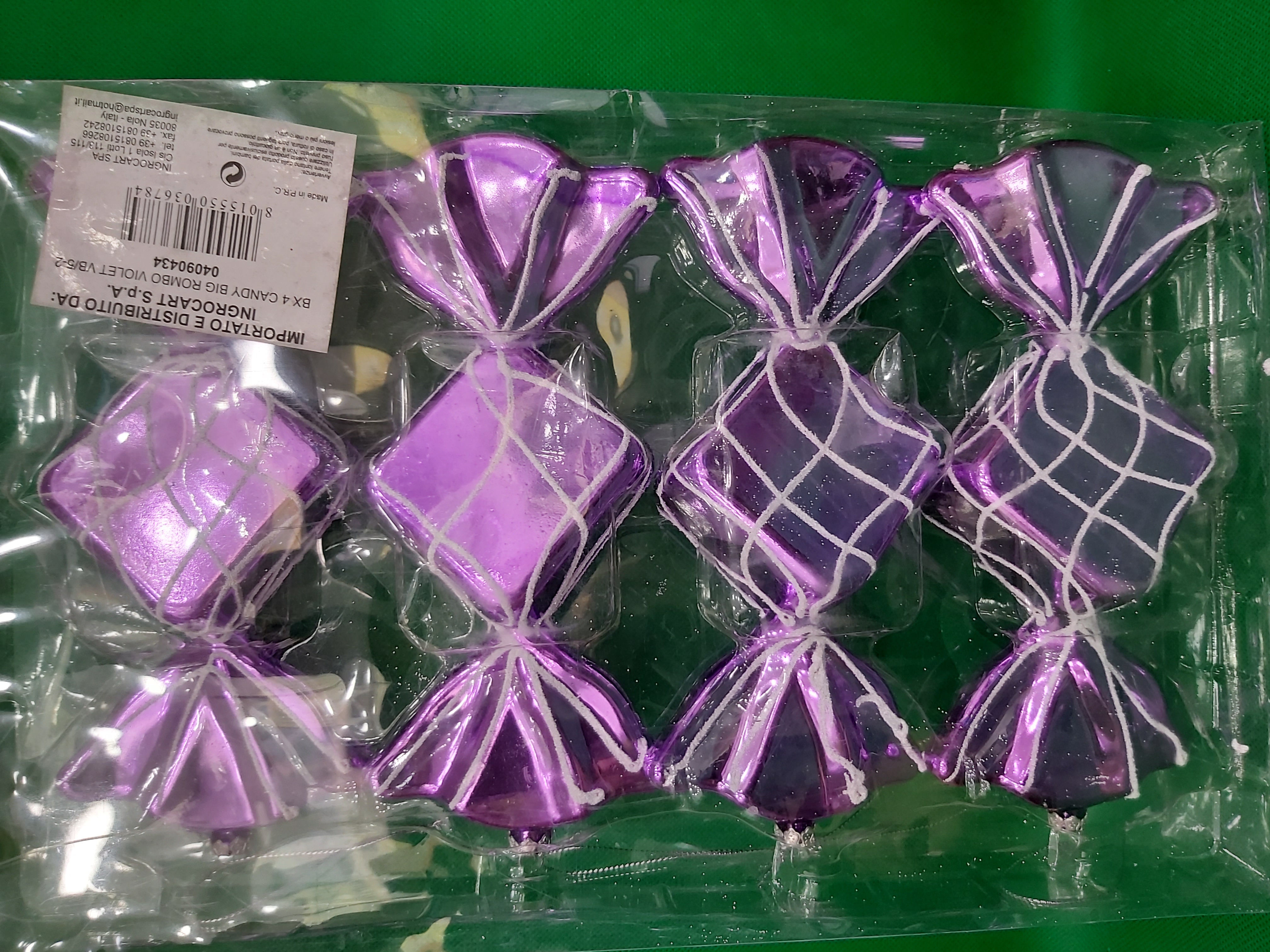 4 Candy Big Tond Violet 