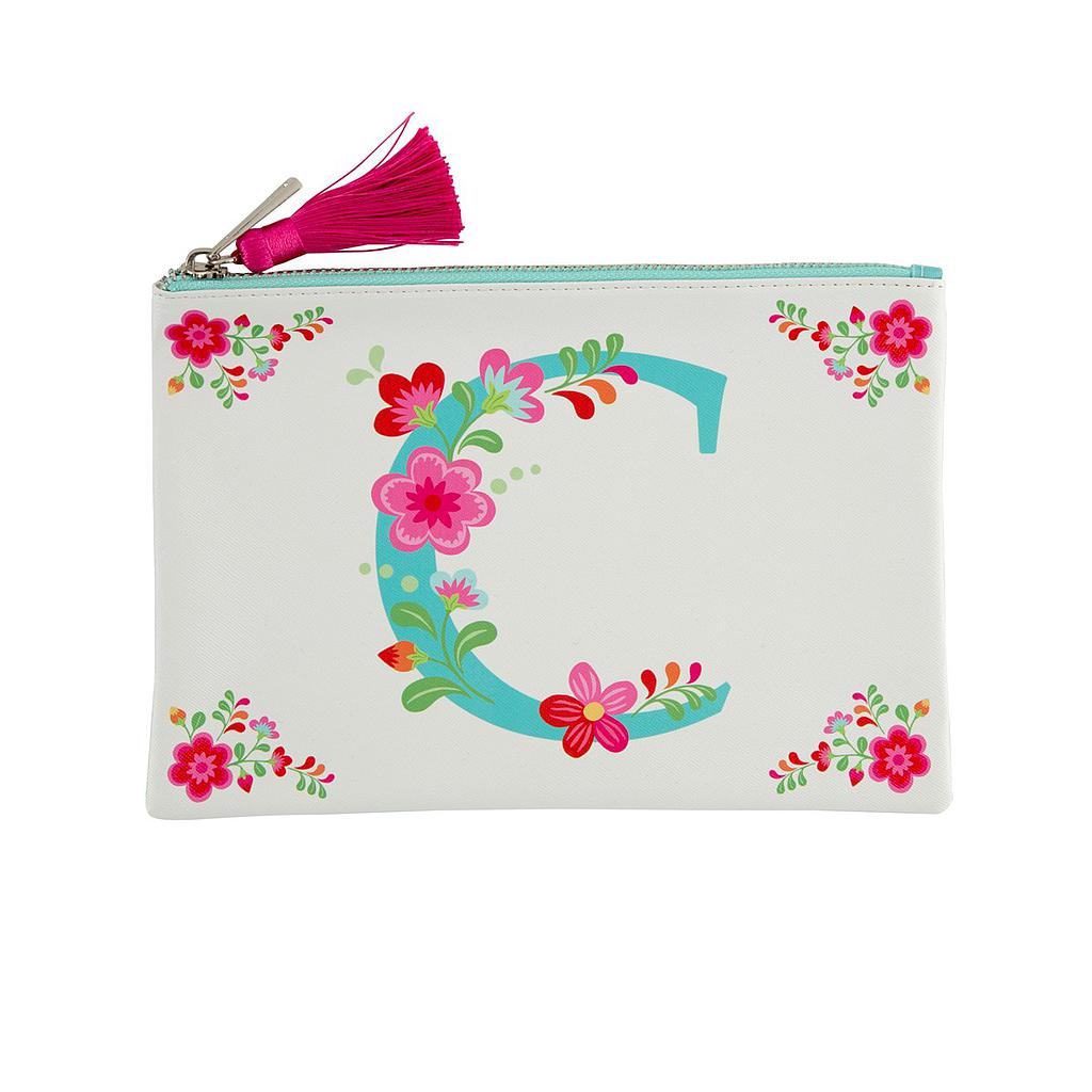 Folklore Alphabet Letter C Pouch