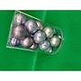 Blue And Grey Christmas Tree Balls Set Of 20