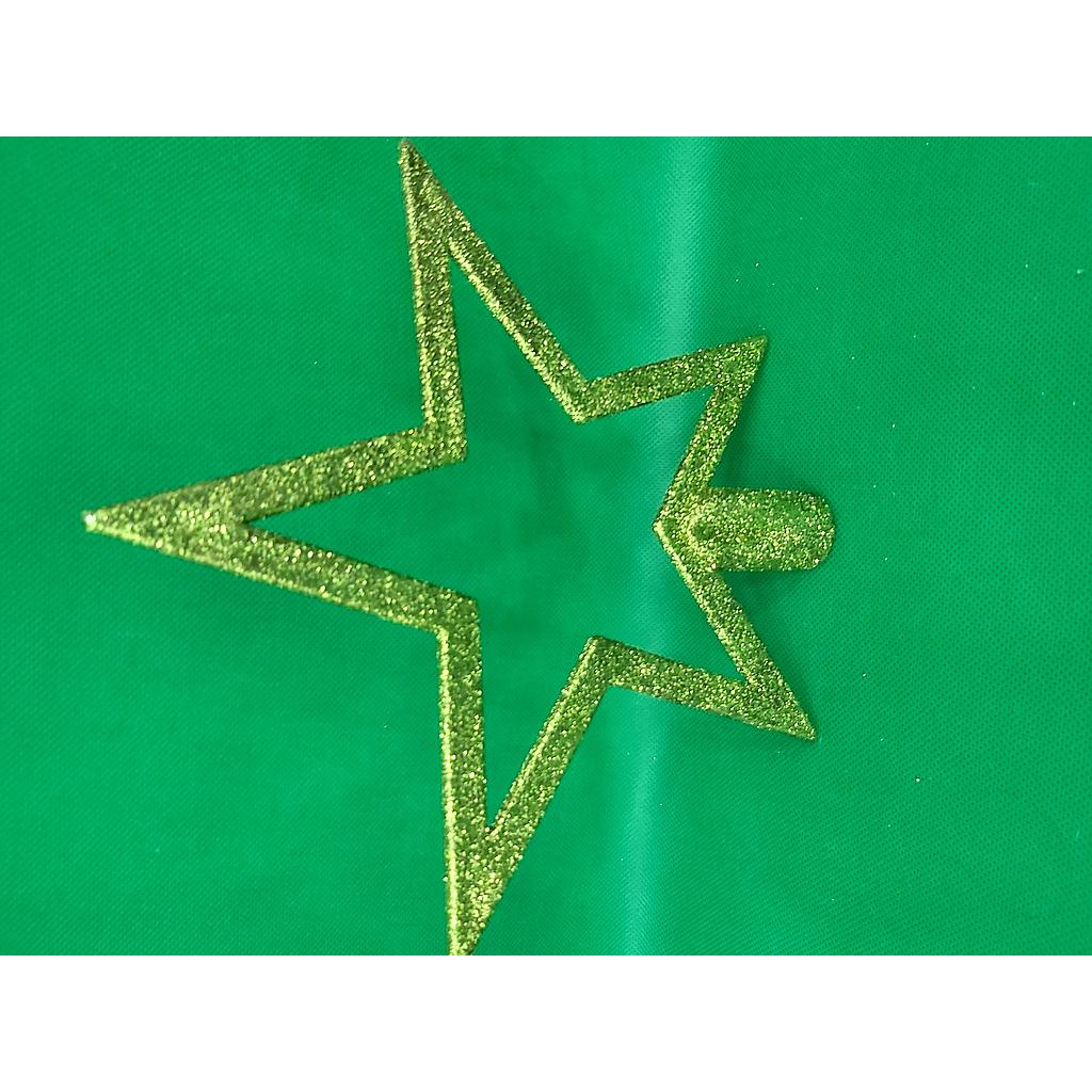 Green Glitter Star Tree
