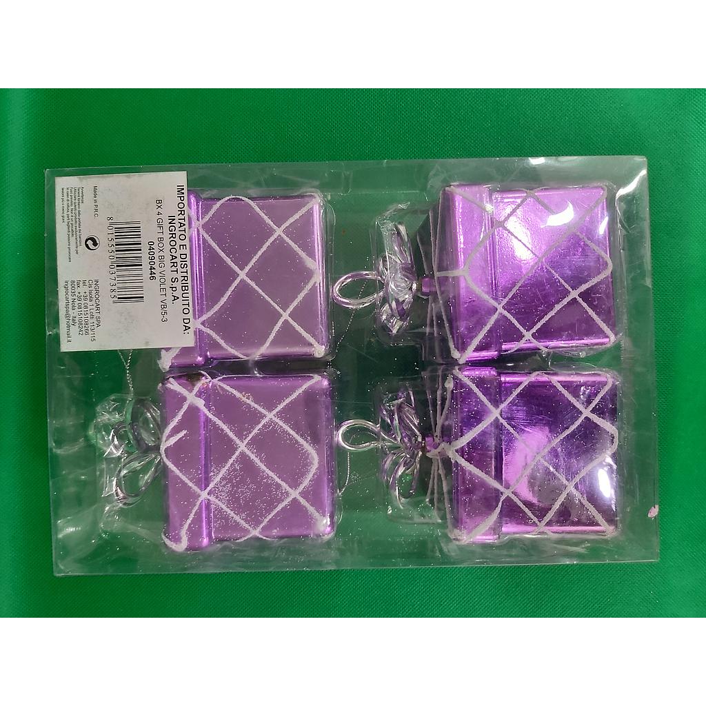 4 Gift Box Big Violet