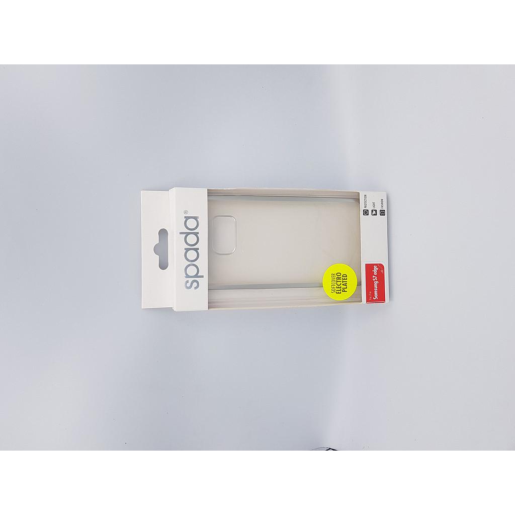 Samsung S7 Edge Silicone Back Cover Clearsilver 5 5