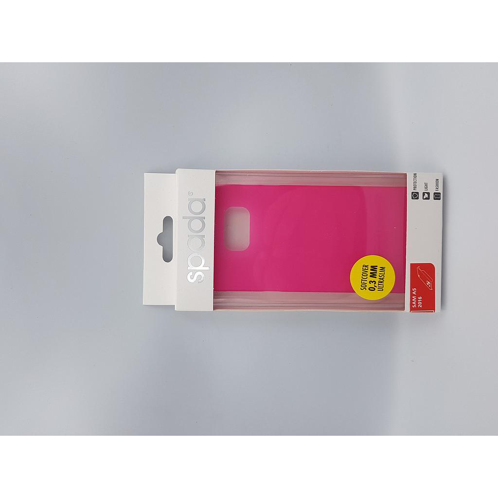 Samsung A5 2016 A510F Pink Silicone Back Cover 5 2