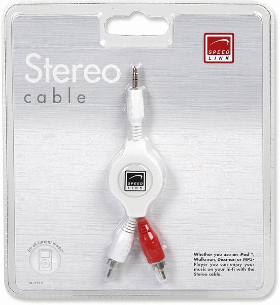 Cable Speed Link Sl 7217 New Audio Connectors