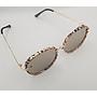 Lux Lenses UK SunGlasses Model GM110187 MarbleMIR Round Plastic Metal