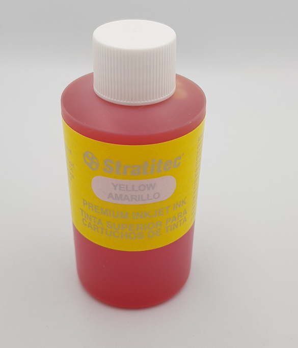 Refill Ink Stratitac AA 85 ml of YELLOW ink Premium inkjet printer ink refill for inkjet printers