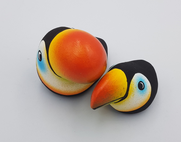 Articiones Tuncan Family Handmade Figurine  Ceramic New 7cm 8cm 7cm