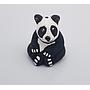 Articiones Panda Handmade Figurine  Ceramic New 6cm 5cm 4cm