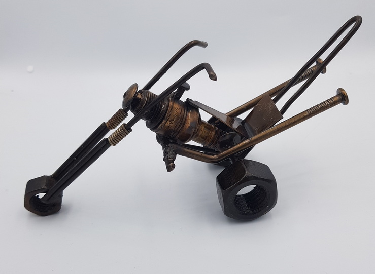 Articiones Handmade Motocycle Model Metal New 10cm 18cm 6.5cm