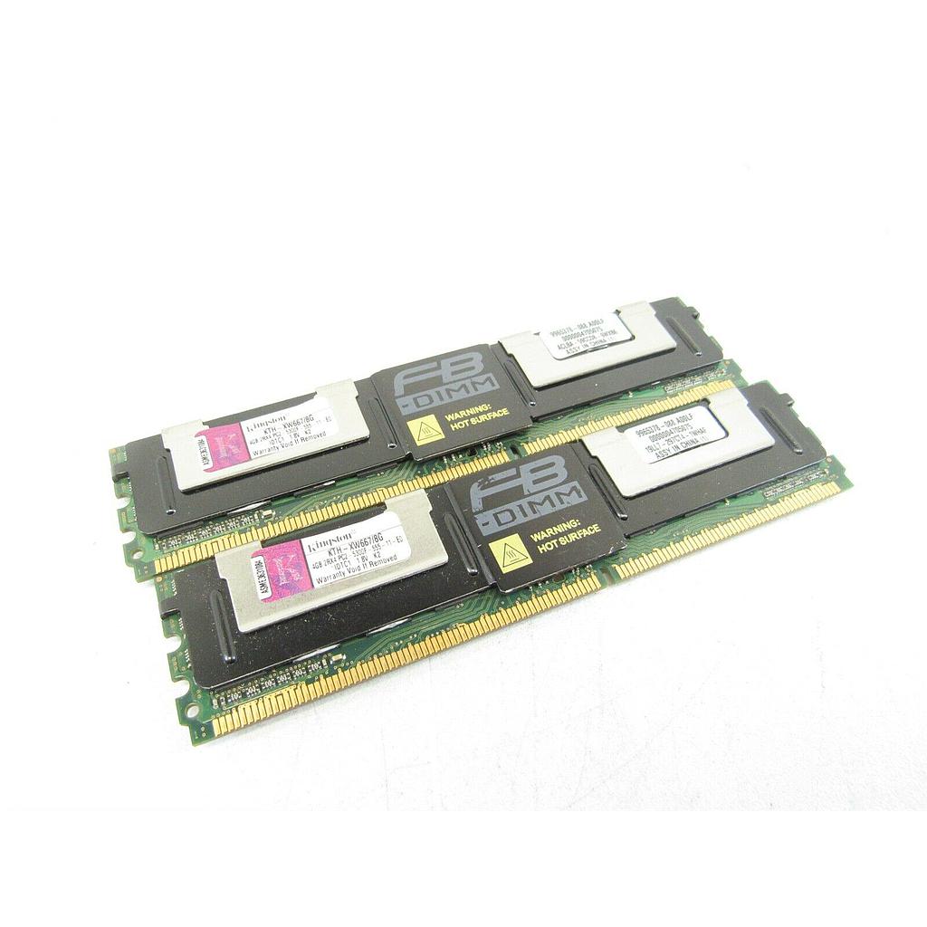 Kingston Server Memory KTM5780 4GB 2X2GB Kit Used