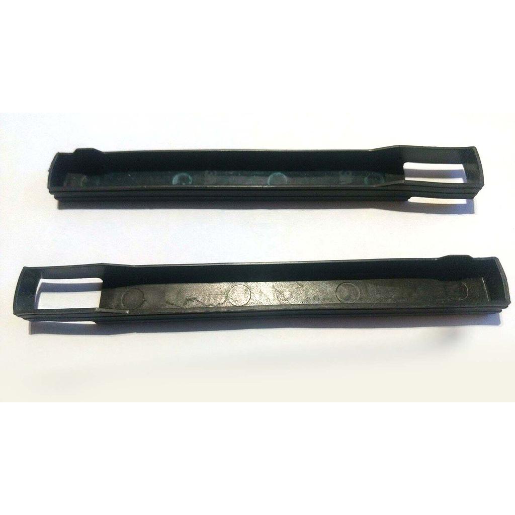 Pair Rubber Rail Trim Isolation Seal for 9.5mm HDD Dell E6530E6540E6440E6330 Used A