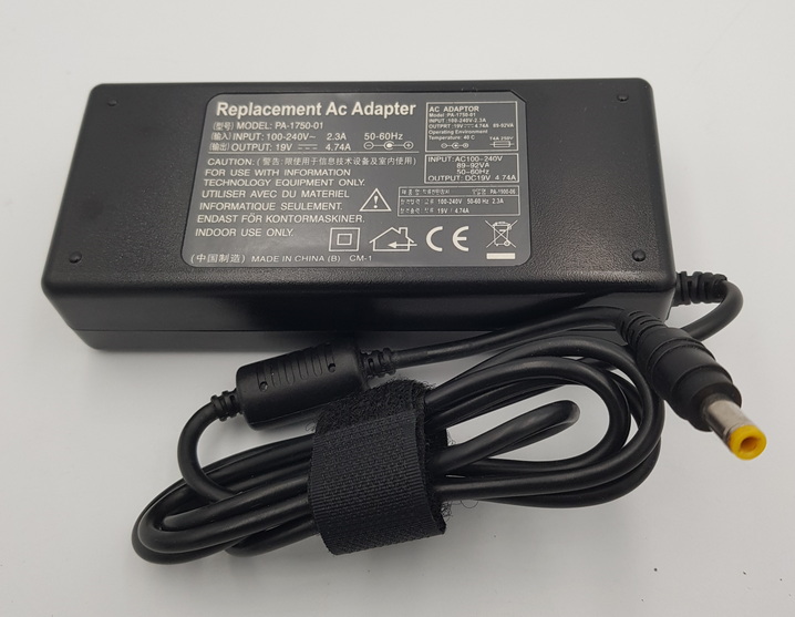 Acer Hp Toshiba PA 1750 01 Replacement Power Supply New 90W