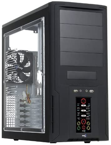 Aero Cool V Touch Middle Tower Pc Case New 430x200x440mm