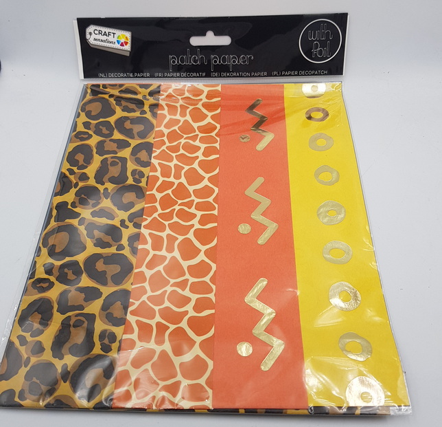 Craft Sensations 50cm  Square Gift Patch Paper