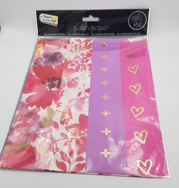 Craft Sensations 50cm  Square Gift Patch Paper