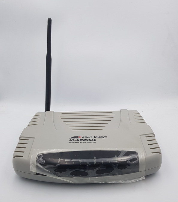 Allied Telesis AT ARW256E Wireless Router DSL 4 Port