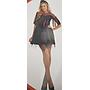 Carnival Costume Dark Widow Headband Dress Medium