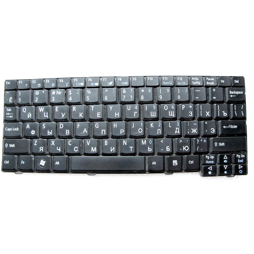 Acer Aspire One KAV60 russian keyboard MP 08B43SU 698 NP PK1306F02H0 Used