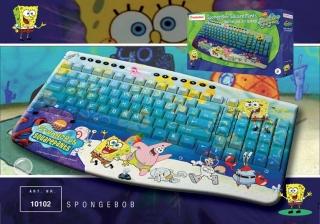 Greybusters Multimedia Spongebob Squared Pants Keyboard Ps2