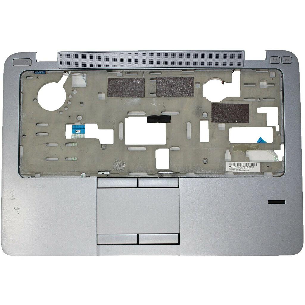 HP EliteBook 820 G1 Palmrest with Touchpad Clickers Fingerprint Scanner and Internal Speaker 730548 001