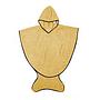 Bath Cape Small Mustard Yellow Baby Bites 020 MOST POLL S New 87cm 71cm