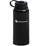 Sportastisch Hydro Boost Water Bottle Stainless steel BLACK  1Litre