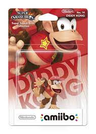 Nintendo Super Smash Bros. Series Figure Diddy Kong Amiibo