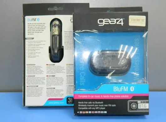 GEAR4 BluFM Transmitter and Handsfree Kit