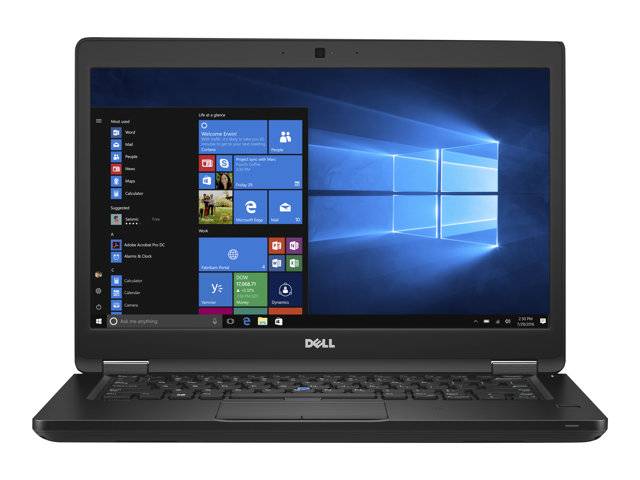 Dell Latitude 5480 Laptop Used B Intel i5 2.5 Ghz 8GB Memory Win10 Pro 500GB HDD 14 inch HD Graphics 520