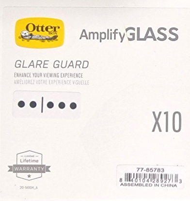 OtterBox Amplify Glass with Glare Guard for iPhone 1313Pro1414Pro pn 77 85783 Cornning New