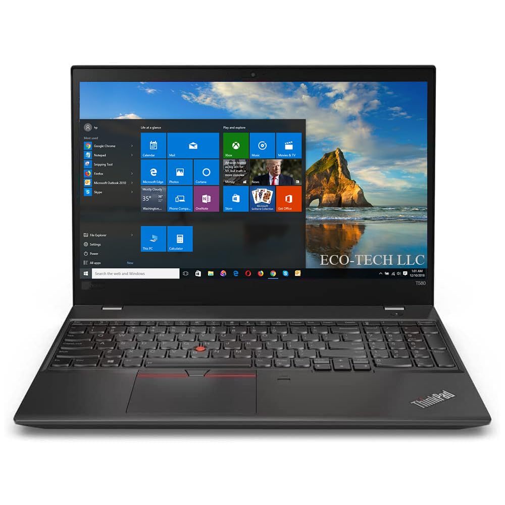 Lenovo T580 Laptop Intel i5 1.7 Ghz 16GB Memory Win10 Pro 512GB NvMe 15.6 inch Intel UHD Graphics 620 B Fault Power Button Sunken