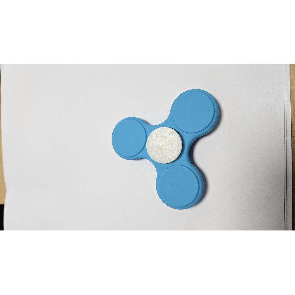 Fidget Spinner Silicone Light Blue