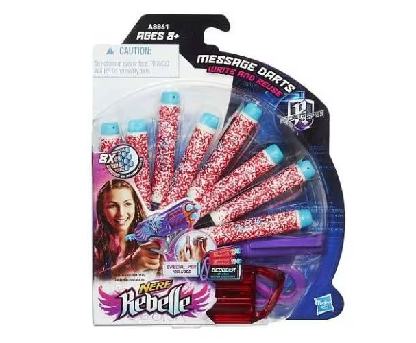 Hasbro Nerf Rebelle Secrets and Spies Code Red Dart Refill