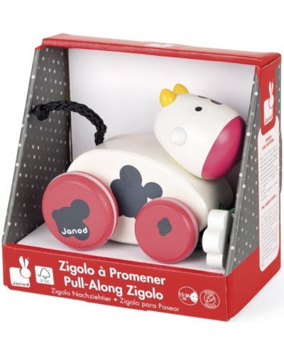 Janod wooden toy with string Zigolo