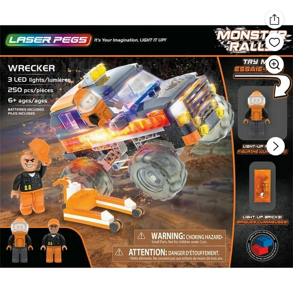 Laser Pegs Wrecker 250pcs