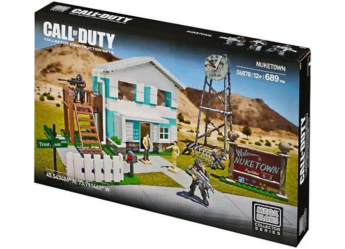 MegaBloks Call Of Duty Collectible Bricks Playset Nuketown 689pcs