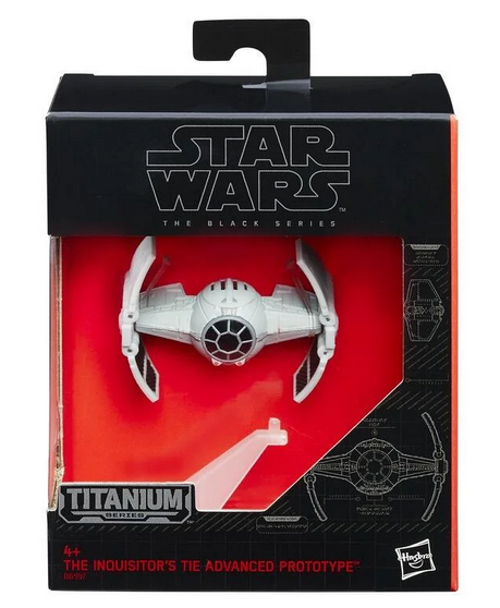 Star Wars Titanium The Inquisitors Tie Advanced Prototype 28 B6597