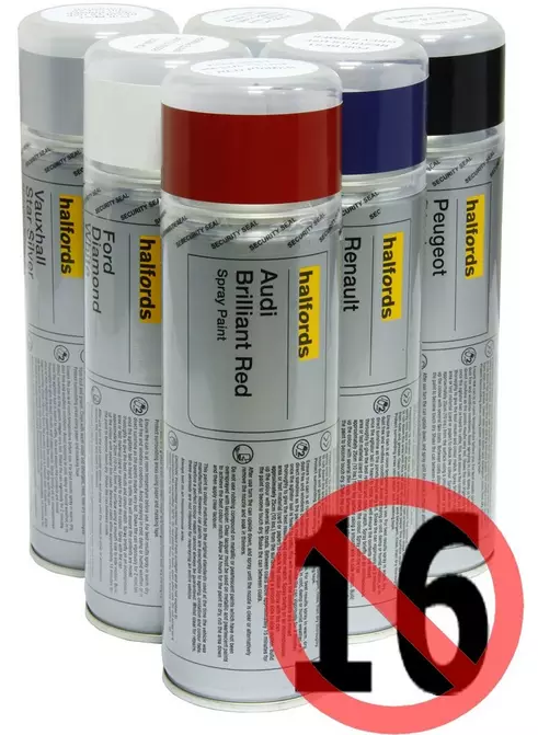 Halfords scratch chip repair for Ford Avalon Grey 196371