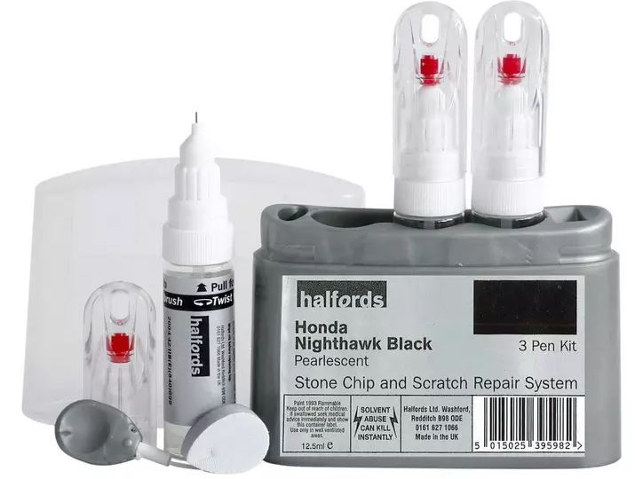 Halfords scratch chip repair for Honda Nighthawk Black 395988 B92P