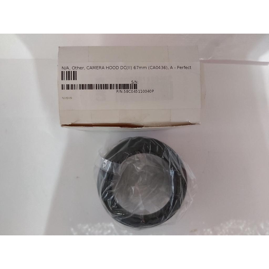 Camera Hood Dc 67Mm Ca0436 New